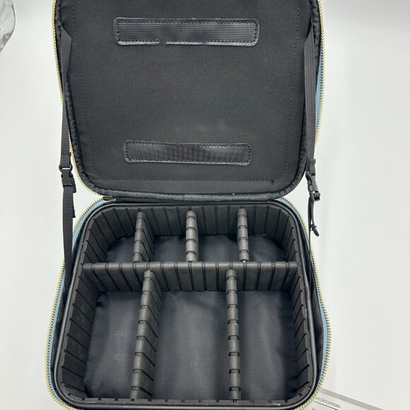 Pralena Cosmetic Bag with LED Light Mirror Travel Makeup Case Organizer - Picture 7 of 8